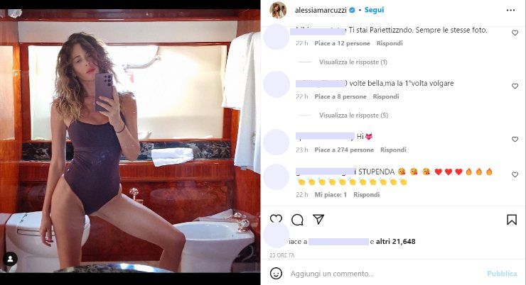alessia marcuzzi e lo scatto incriminato - Political24
