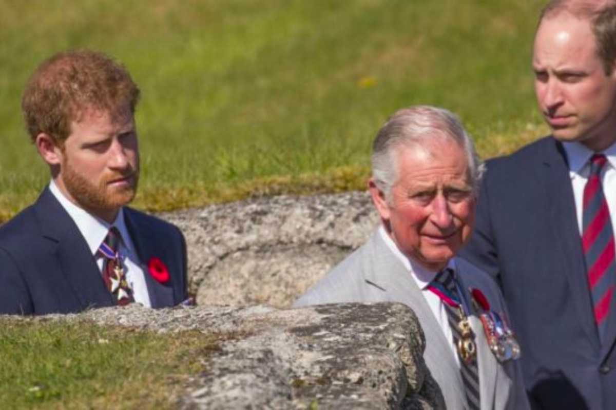 Carlo, Harry e William