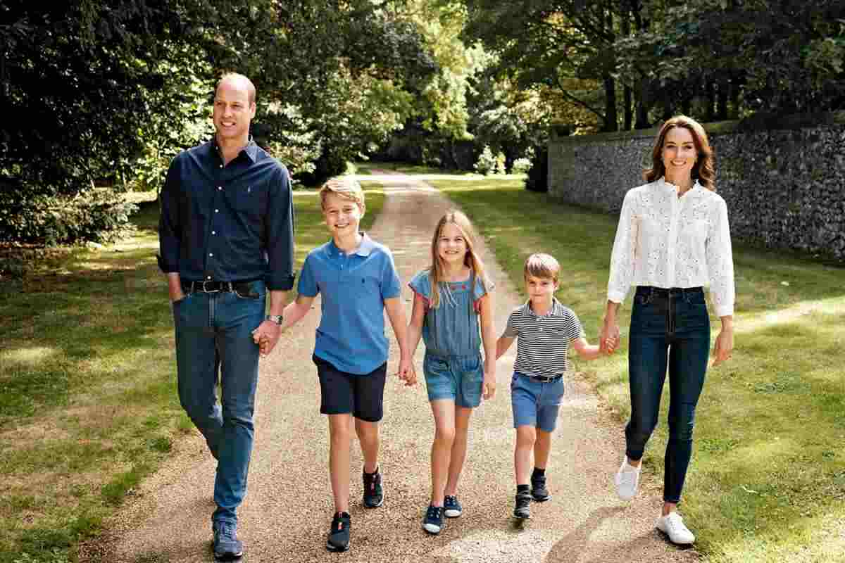 William, Kate Middleton e figli