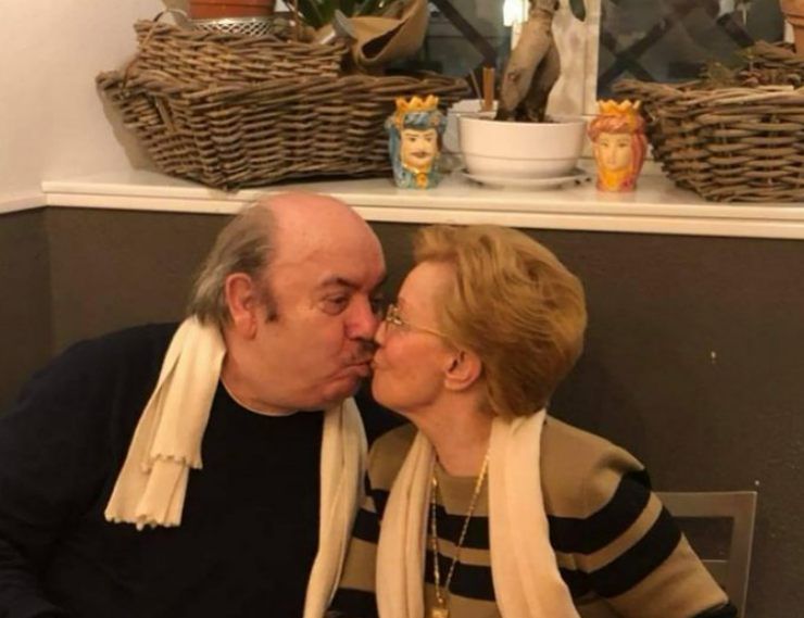 Lino Banfi e Lucia anniversario