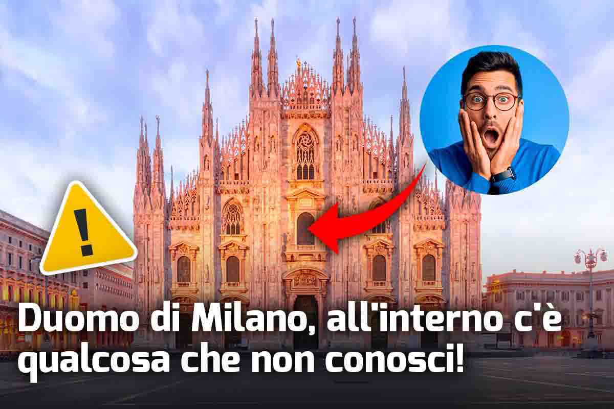 Il dettaglio che non avete mai notato all'interno del Duomo di Milano