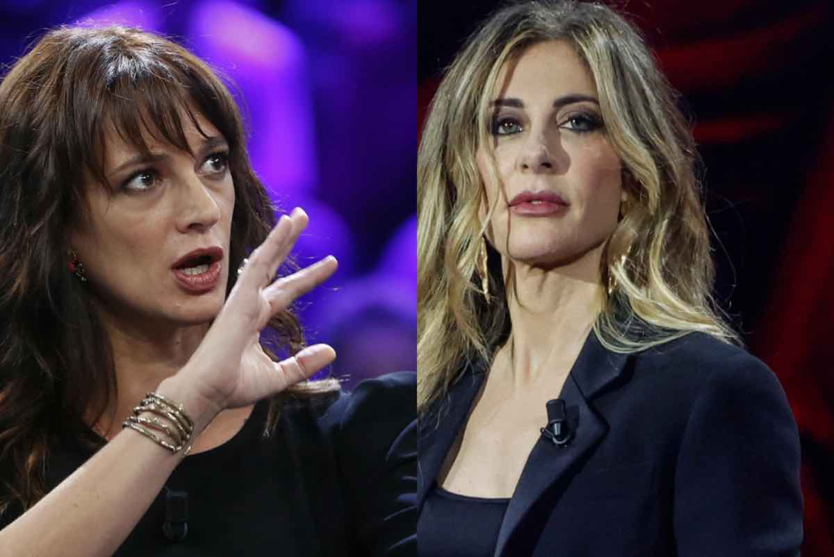 asia argento e francesca fagnani si scontrano