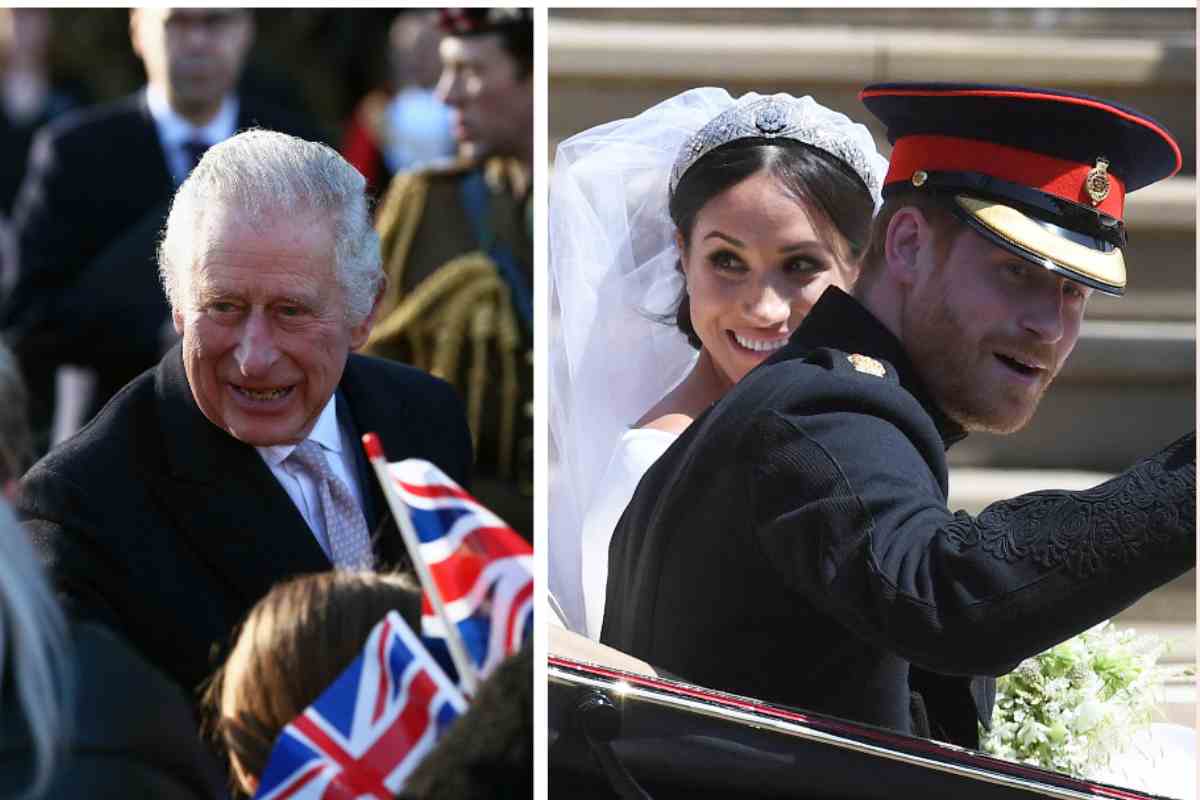 re carlo matrimonio harry e meghan