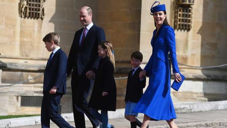 William, Kate e i principini