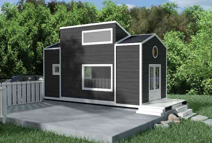 Addio alle bollette: questa mini casa produce abbastanza energia e costa poco