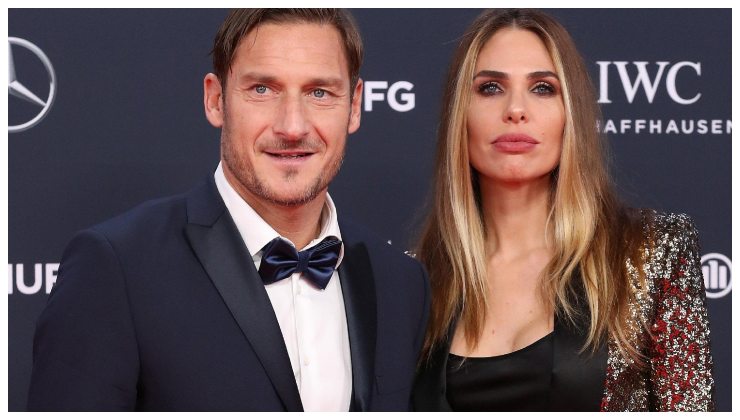 Totti e Ilary evento dubai