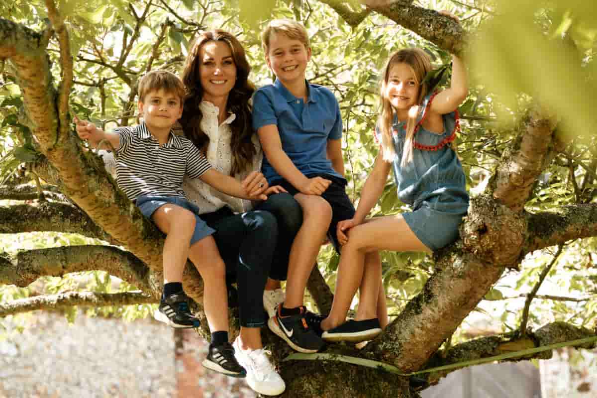 kate middleton figli vacanze