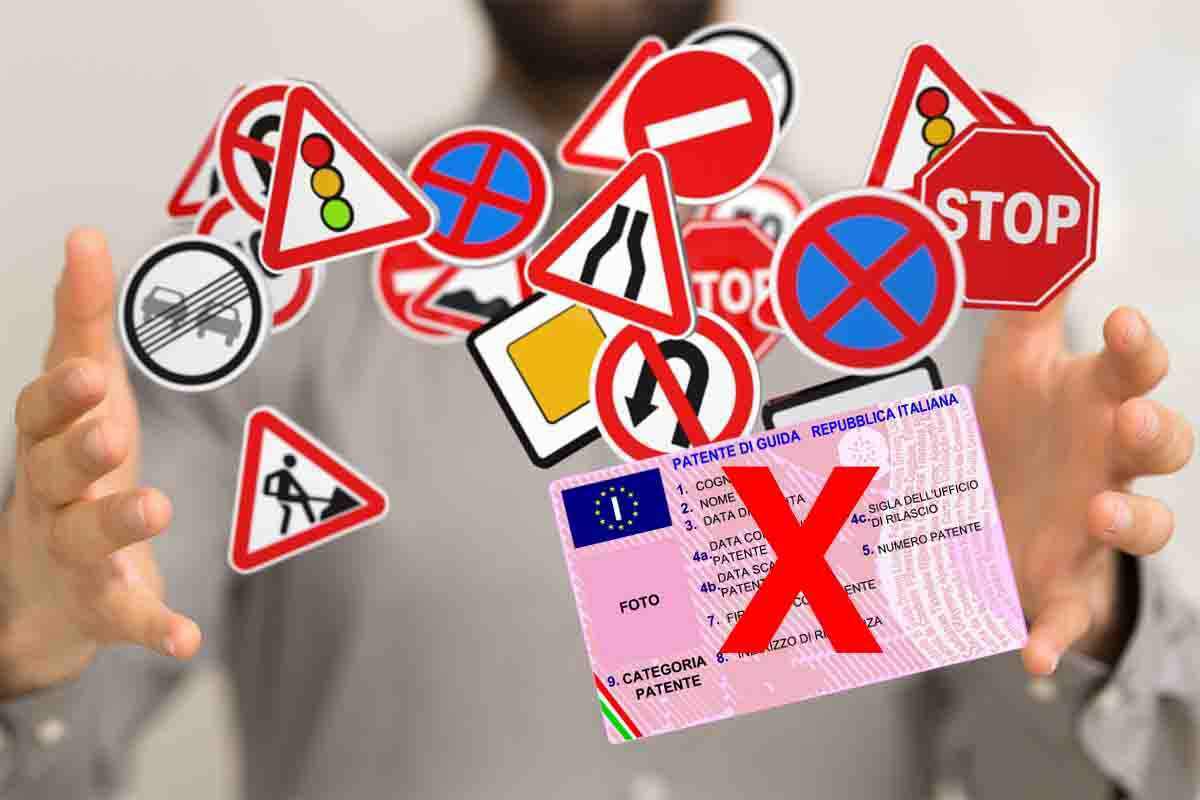 Violazione del codice della strada: attenzione alla patente
