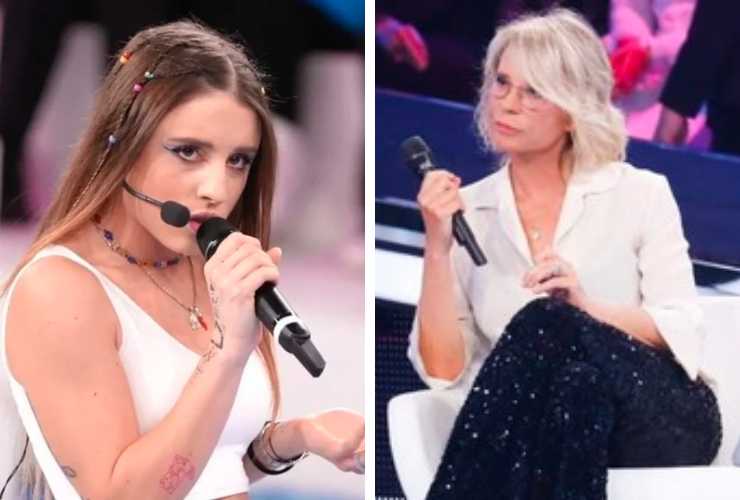 Angelina Mango su Maria De Filippi - Solonitizie24